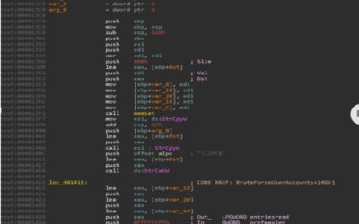 Lateral Movement of Emotet